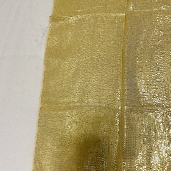 NWOT ARMANI WRAP/COVER-UP GOLD - Picture 5 of 5